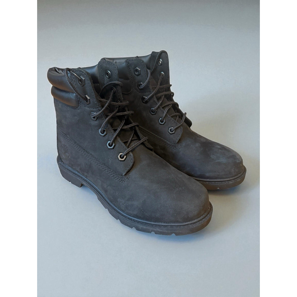 Timberland Boots Linden Woods Black Suede Waterproof Size 6 Women’s‎ NWOB 31D